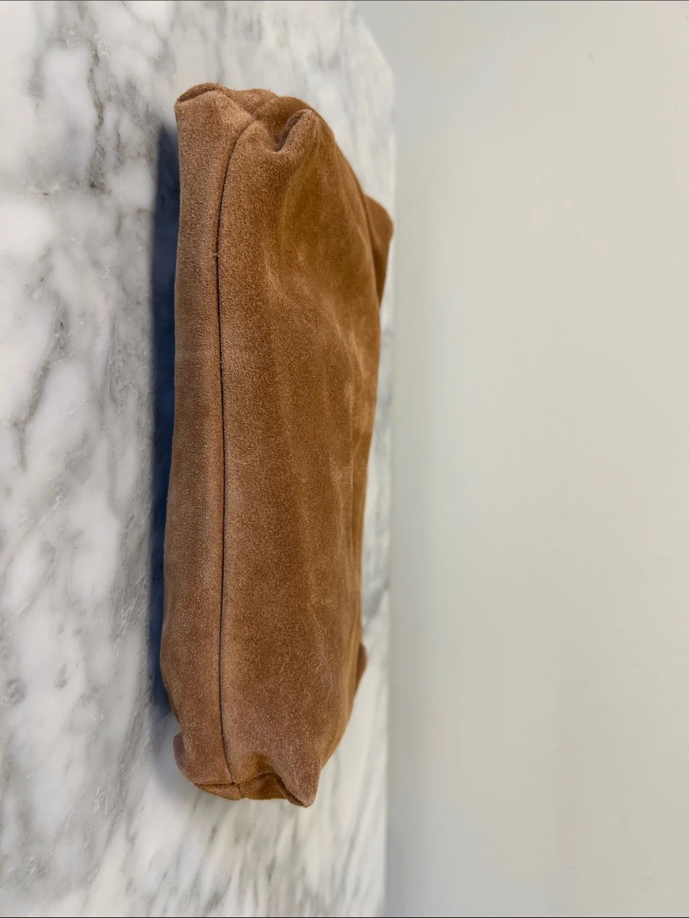 Tan Cosmetics Bag/Travel Pouch •